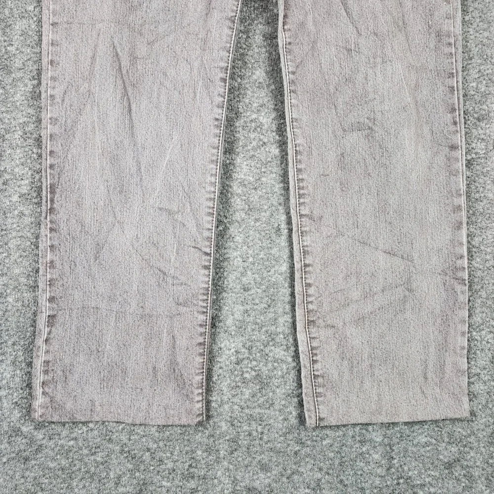 Bandolino Jeans Womens 12 Mandie Gray Straight Leg Denim EUC